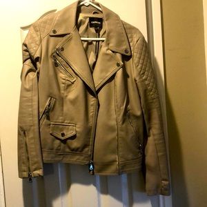 Express faux leather jacket